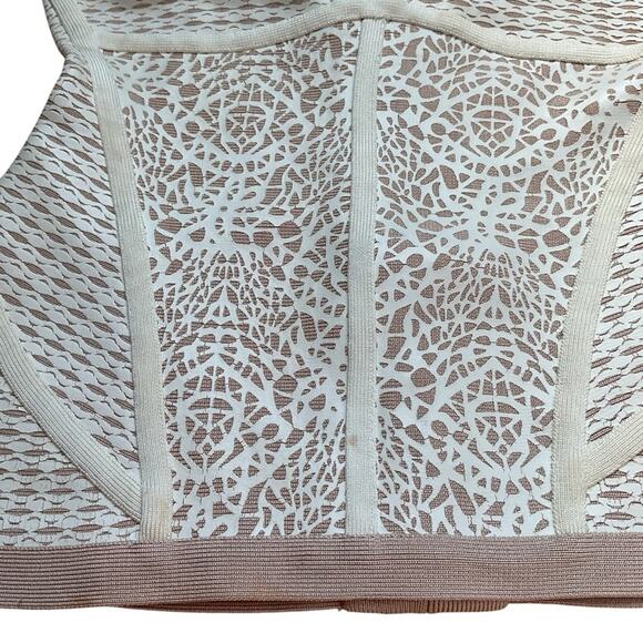 Herve Leger bandage top adobe comb XS - Picture 4 of 7